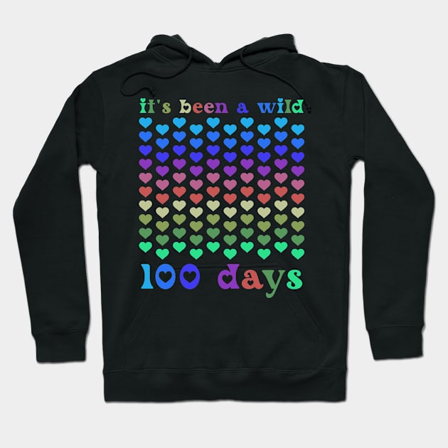 Funny We Rocked 100 Days of School Teacher Student Gift Hoodie by DesignergiftsCie